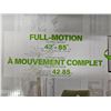 Image 2 : (2) SANUS ACCENTS FULL MOTION TV WALL MOUNTS: FITS 42" - 85" TVS  UP TO 120LBS