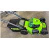 Image 5 : GREENWORKS PRO 80V CORDLESS GRASS TRIMMER W/GRASS CATCHER BAG - *NO BATTERY/NO CHARGER/WORKING