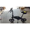 Image 2 : JETSON BLACK ELECTRIC BIKE - *NO CHARGER/WORKING CONDITION UNKNOWN/MAY BE MISSING PARTS & OR PIECES*