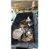 Image 2 : SEEDLING HEAT MAT & TOTE OF SAFETY GOGGLES, RAINTIGHT OUTDOOR TIMER, WRENCHES & MORE