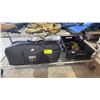 Image 1 : ROOTS OUTDOOR OPEONGO BAG WITH TARP & TOTE OF ASSORTED TENT PEGS