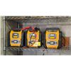 Image 1 : (3) CAT JUMP STARTER/AIR COMPRESSORS *WORKING CONDITION UNKNOWN/MAY BE MISSING PARTS AND OR PIECES*
