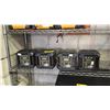 Image 1 : (4) CAT CUBE PORTABLE JUMP STARTER/POWER STATIONS *2 HAVE NO BATTERIES/WORKING CONDITION UNKNOWN/MAY