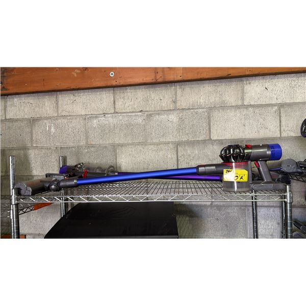 (2) DYSON CORDLESS VACUUMS *WORKING CONDITION UNKNOWN/MAY BE MISSING PARTS AND OR PIECES*
