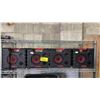 Image 1 : (4) ION AUDIO TAILGAITER PORTABLE SPEAKERS *WORKING CONDITION UNKNOWN/MAY BE MISSING PARTS AND OR
