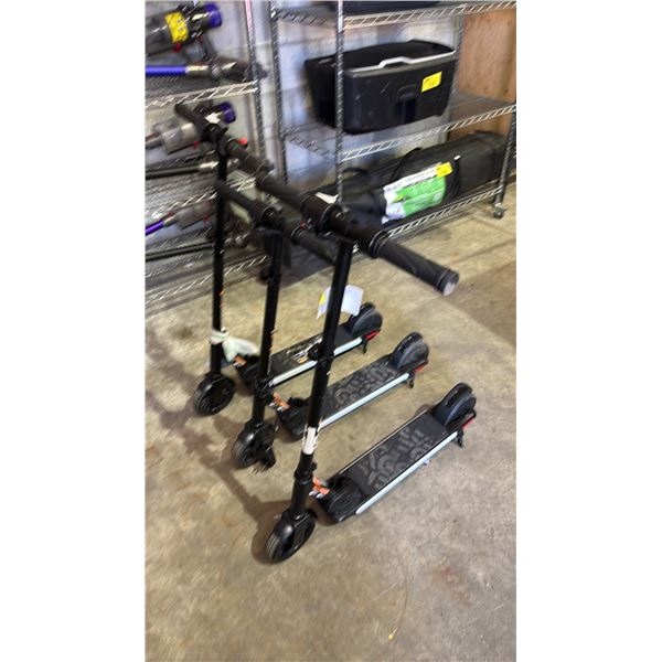 (2) ELECTRIC SCOOTERS *WORKING CONDITION UNKNOWN/MAY BE MISSING PARTS AND OR PIECES*