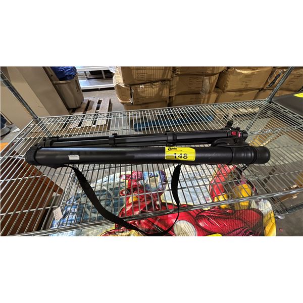 DUFFERIN POOL CUE STICK & ADJUSTABLE TRIPOD