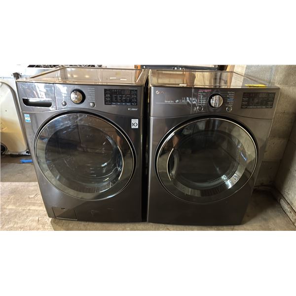 LG FRONT LOAD WASHER & DRYER SET