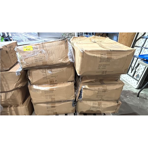 PALLET OF HENRY SINGER SUIT BAGS & ZIPPERED PANT BAGS *MUST TAKE ALL ON PALLET*