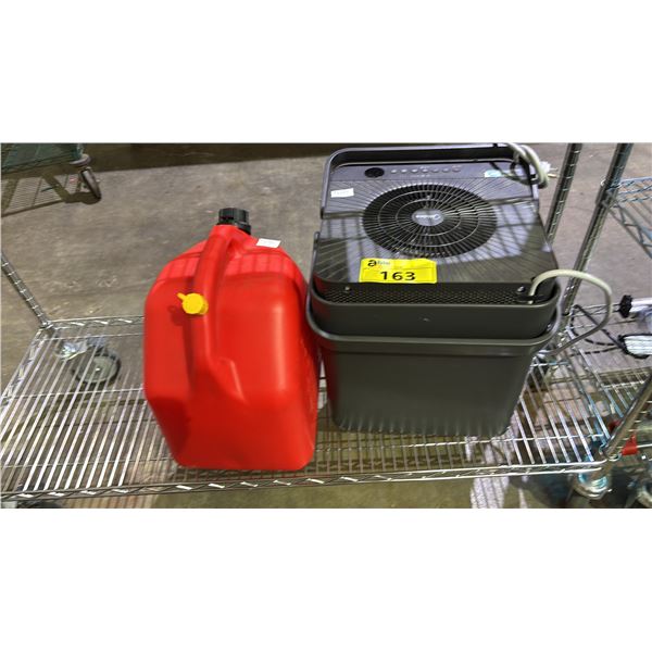 MIDEA CUBE SMART DEHUMIDIFIER & 20L JERRY CAN