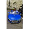 Image 2 : BLUE ROLLPLAY MINI AUDI SPYDER R8 CHILDREN'S RIDE-ON TOY *WORKING CONDITION UNKNOWN/MAY BE MISSING