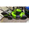 Image 2 : GREENWORKS PRO 80V CORDLESS GRASS TRIMMER W/GRASS CATCHER BAG - *NO BATTERY/NO CHARGER/WORKING
