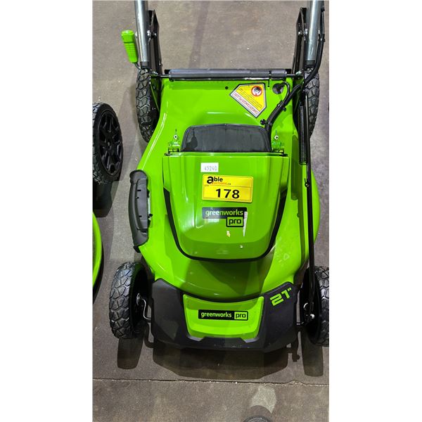 GREENWORKS PRO 80V CORDLESS GRASS TRIMMER - *NO BATTERY/NO CHARGER/WORKING CONDITION UNKNOWN/MAY BE