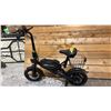 Image 1 : GO POWER DASH ELECTRIC BIKE W/REAR BASKET *NO CHARGER/WORKING CONDITION UNKNOWN/MAY BE MISSING PARTS