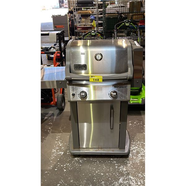 WEBER SPIRIT PROPANE BARBECUE
