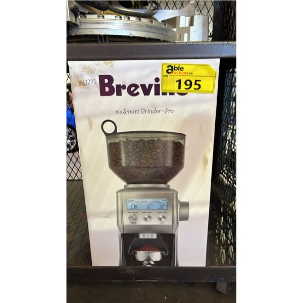 BREVILLE SMART GRINDER PRO BURR COFFEE GRINDER