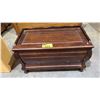 Image 1 : WOOD 1 DRAWER BOMBE CHEST