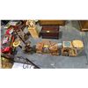 Image 1 : (5) ASSORTED WOOD PLANT STANDS