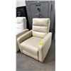 Image 2 : FAUX LEATHER POWER RECLINER *NO POWER CORD/WORKING CONDITION UNKNOWN*
