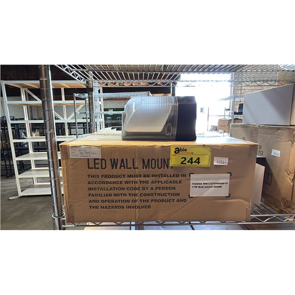 *NEW* CASE OF YIGEDA 17W 4000K LED WALL MOUNT LIGHTS