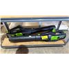 Image 1 : (2) GREENWORKS PRO CORDLESS LEAF BLOWERS W/BATTERIES *WORKING CONDITION UNKNOWN/MAY BE MISSING