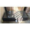 Image 2 : *NEW IN BOX* RATANA BRISBANE COFFEE TABLE WITH CLEAR GLASS TOP
