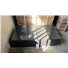 Image 2 : *NEW IN BOX* RATANA BRISBANE COFFEE TABLE WITH CLEAR GLASS TOP