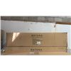 Image 2 : *NEW IN BOX* (2) RATANA 72" LONG NAPOLEON METAL BENCHES