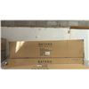 Image 2 : *NEW IN BOX* (2) RATANA 72" LONG NAPOLEON METAL BENCHES