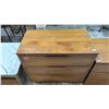 Image 4 : VINTAGE WALNUT 3-DRAWER DRESSER & VINTAGE WALNUT 9-DRAWER DRESSER