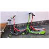 Image 1 : 4 RAZOR KIDS E-SCOOTERS (UNKNOWN WORKING CONDITION) NO CHARGER