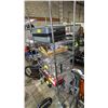 Image 2 : 5-TIER ROLLING METAL RACK *CONTENTS NOT INCLUDED*
