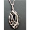 Image 1 : 10k(3.35g), NATURAL DIAMOND (0.25ct) NECKLACE 18", SUGGESTED RETAIL VALUE  $3000
