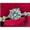 Image 3 : 10K(2G), LAB DIAMOND (1.6+0.04CT)RING, SIZE 6.5, SUGGESTED RETAIL VALUE $2500