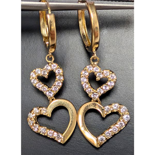 10K(2.8G), HOOP EARRING, SUGGESTED RETAIL VALUE $2000