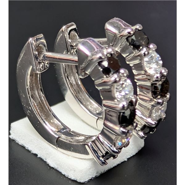 10K(2.06G), NATURAL DIAMOND (0.35CT)EARRING, APPRAISED INSURANCE VALUE $1900