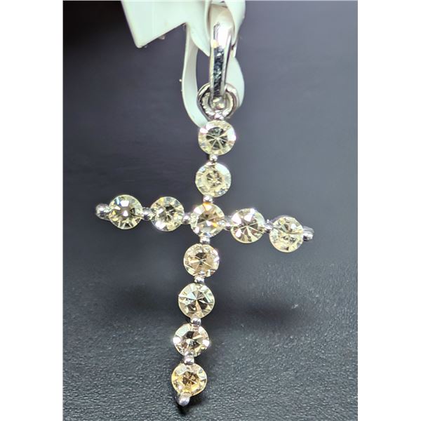 14K(0.48G), NATURAL DIAMOND (0.18CT) PENDANT, SUGGESTED RETAIL VALUE $1200