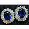 Image 1 : SILVER(5.32G),  CZ EARRING,