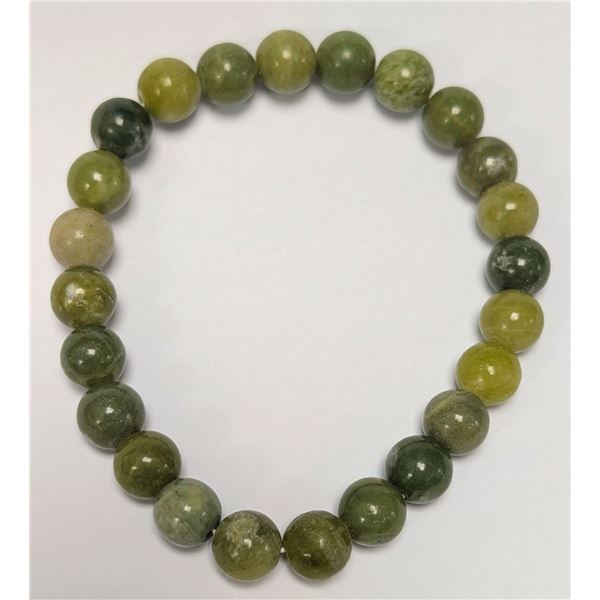 NEPHRITE JADE BRACELET FLEXIBLE