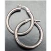 Image 1 : SILVER(2.75G), HOOP 22MM EARRING