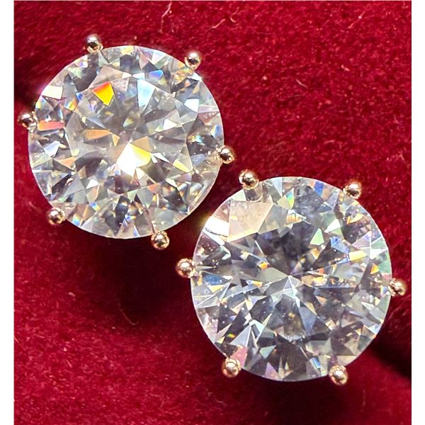 14K(0.53G), LAB DIAMOND (1CT)EARRING, APPRAISED INSURANCE VALUE $1175