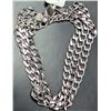 Image 1 : SILVER(11G), RHODIUM PLATED ITALIAN CHAIN 18", SUGGESTED RETAIL VALUE $250