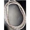 Image 1 : SILVER(5.2G), RHODIUM PLATED ITALIAN CHAIN17"