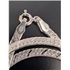 Image 3 : SILVER(5.2G), RHODIUM PLATED ITALIAN CHAIN17"