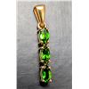 Image 1 : SILVER(1.3G) TOURMALINE PENDANT