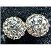 Image 1 : 10K(0.6G), CRYSTAL BALL EARRING, SUGGESTED RETAIL VALUE $200