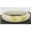 Image 1 : UNTREATED GENUINE JADE BANGLE, SUGGESTED RETAIL VALUE $200