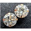 Image 1 : 14K(0.43G), LAB DIAMOND (0.82CT) EARRING APPRAISED INSURANCE VALUE $1000