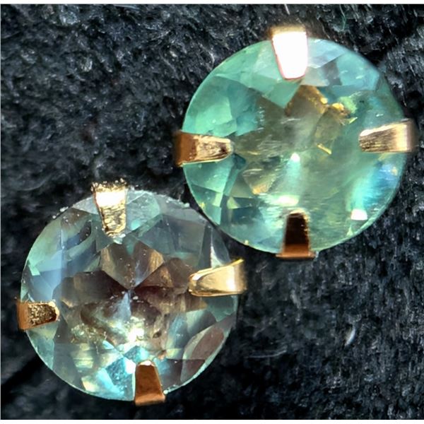 14K NATURAL ALEXANDRITE (0.56CT) EARRING, SUGGESTED RETAIL VALUE $600