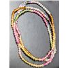 Image 1 : NATURAL FANCY COLOR TOURMALINE (APP 9CT) NECKLACE 16, SUGGESTED RETAIL VALUE $240
